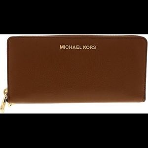 Michael Kors Brown Leather Wallet